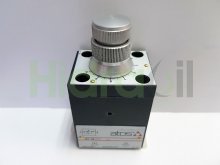 Imagen principal de QV-06/16 Atos Válvula reguladora de caudal 16 lit/min con presión compensada y montaje sobre placa 