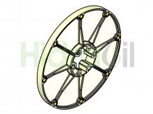 Imagen principal de HMF24915100001 SAE Flywheel acoplamiento volante