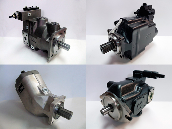 motores hidráulicos de pistones de cilindrada fija y variable