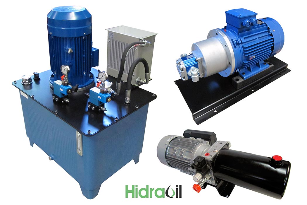 grupos hidráulicos y minicentrales hidráulica Hidraoil