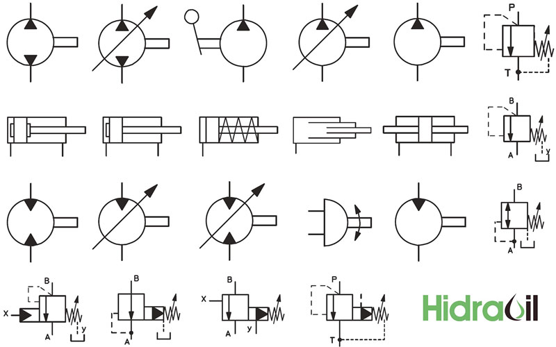 hydraulic symbols