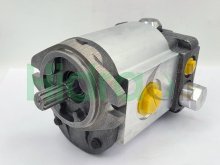 Image A40.0L35825160140 Dynamatic Sauer Danfoss Sundstrand bomba hidráulica de engranajes 40 cc/rev con eje estriado 11 dientes