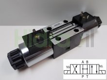 Imagen WEVNG6-3-110VAC Hidraoil electroválvula 4/3 NG6 centro abierto 110V AC